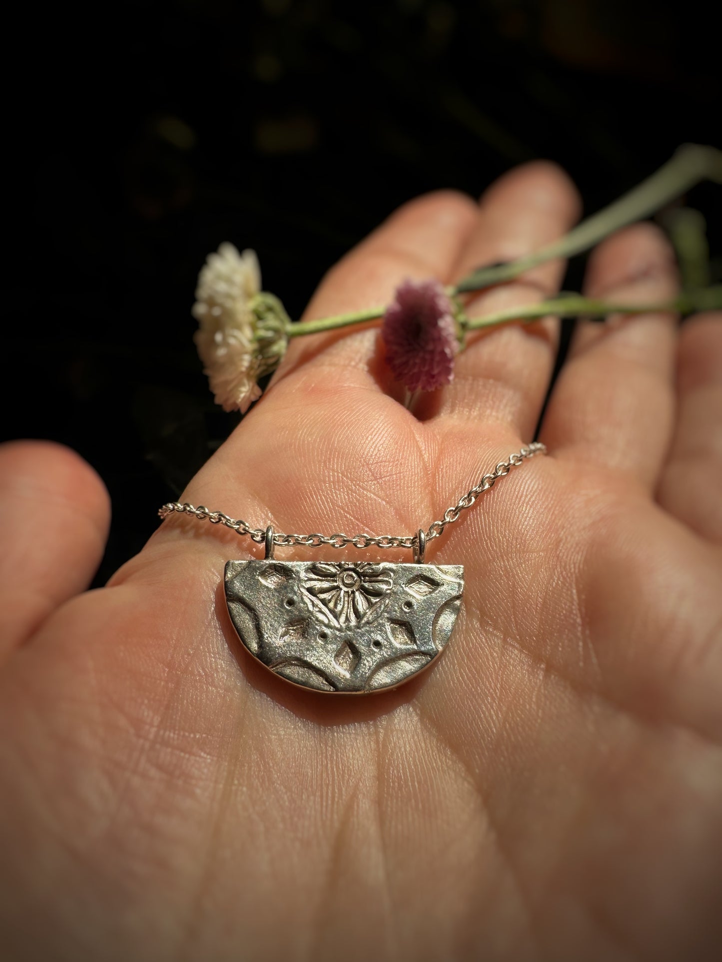 Mandala Pendant Necklace