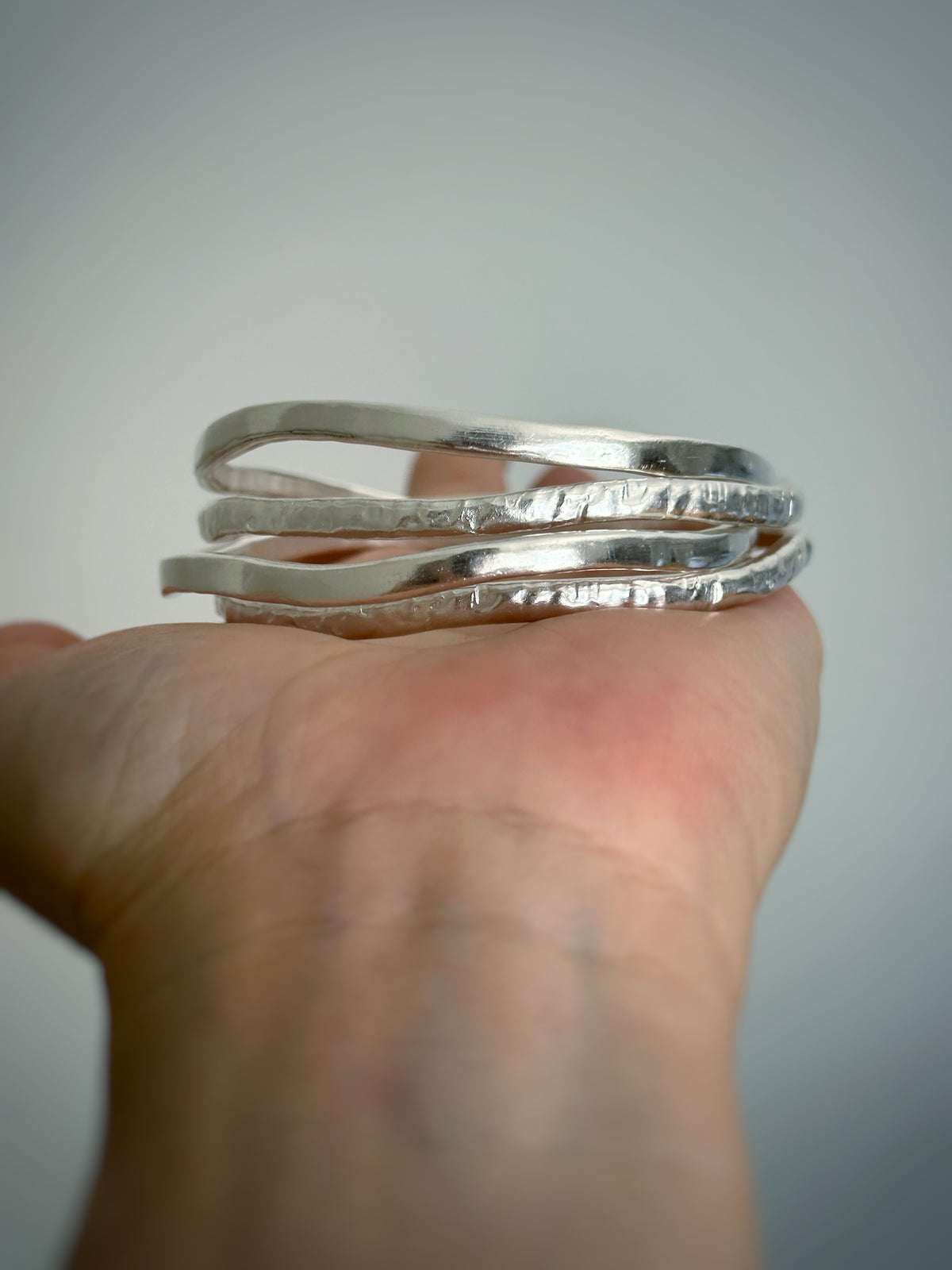 Wavey Bangles Set