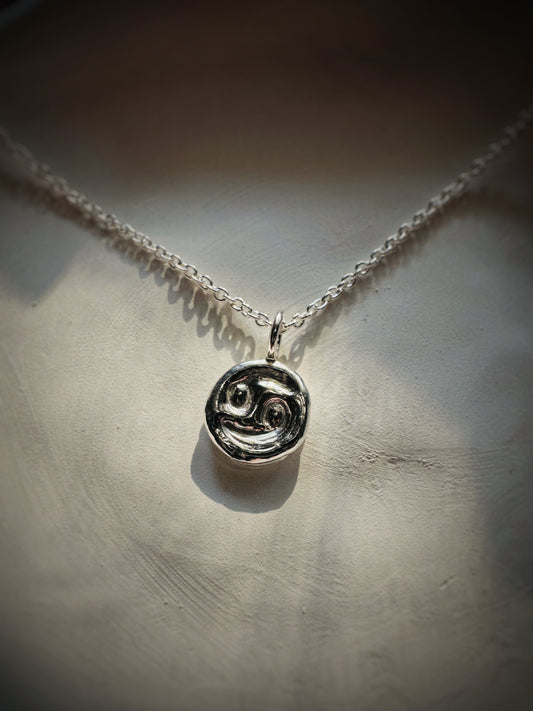 Zodiac Charm Pendant ~ Cancer