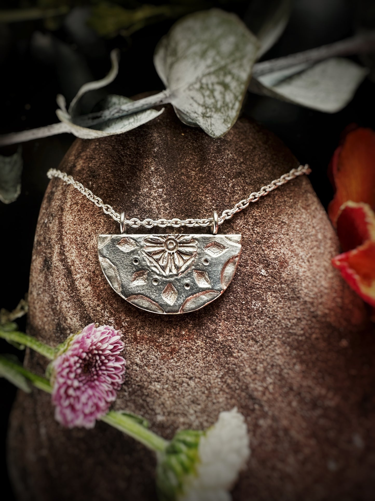 Mandala Pendant Necklace